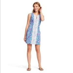 Lilly Pulitzer for Target Blue and Pink Mini Dress